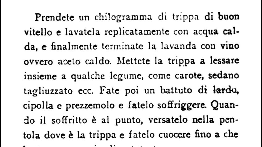 Agnetti, 1913. La Busecca.